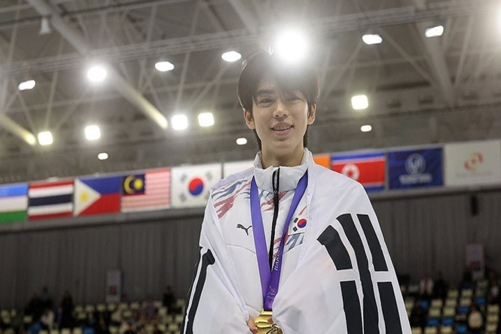차준환, 금빛 점프 성공!